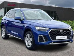 Blue Used 2022 Audi Q5 S-Line SUV | £28,845 (Good price)
