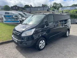 Black Used 2015 Ford Transit Custom Limited Van | £9,995 (Fair price)