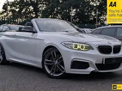 White Used 2015 BMW 218 M Sport Cabriolet | £13,988 (A bit pricey)