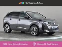 Grey Used 2021 Peugeot 3008 Allure Premium Hatchback | £14,497 (Fair price)
