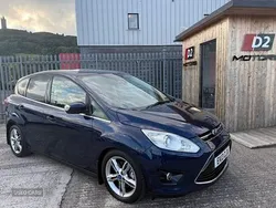 Blue Used 2013 Ford C-MAX Titanium X MPV | £5,995 (Expensive)