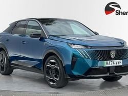 Blue Used 2024 Peugeot e-3008 GTi SUV | £27,699 (Fair price)