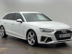 White Used 2023 Audi A4 S-Line Estate | £25,900 (Fair price)