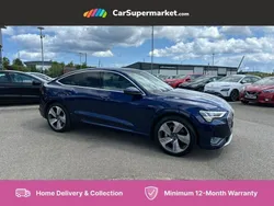 Blue Used 2022 Audi e-tron S-Line SUV | £25,676 (Fair price)