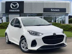 Lunar white New 2025 Mazda 2 Center-Line | £23,135 (A bit pricey)