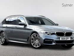 Blue Used 2019 BMW 530 M Sport Estate | £24,000 (Fair price)