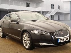 Black Used 2015 Jaguar XF Portfolio Sedan | £11,990 (Fair price)