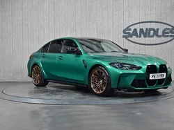 Green Used 2021 BMW M3 Competition Edition Sedan | £56,499 (A bit pricey)