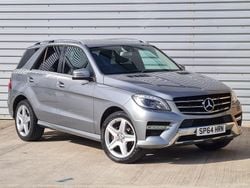 Silver Used 2014 Mercedes ML250 AMG line SUV | £9,995 (Good price)