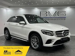 White Used 2017 Mercedes GLC220 AMG Line Premium Estate | £16,994 (A bit pricey)