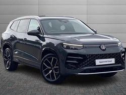 Dolphin grey Used 2025 VW Tayron R-line SUV | £44,455 (A bit pricey)