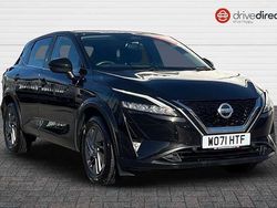 Black Used 2021 Nissan Qashqai Acenta Premium SUV | £14,725 (Fair price)