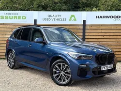 Blue Used 2020 BMW X5 M Sport SUV | £37,290 (Fair price)