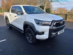White Used 2021 Toyota HiLux Pickup | £29,995 (A bit pricey)