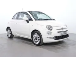White Used 2017 Fiat 500 Lounge Hatchback | £6,000 (Fair price)