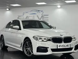 White Used 2018 BMW 520 M Sport Sedan | £13,995 (Fair price)