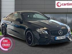 Black Used 2018 Mercedes E220 AMG line Coupe | £19,990 (Fair price)