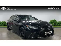 Black Used 2022 Lexus ES300H Sport Line Sedan | £28,639 (Good price)