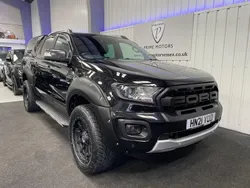 Black Used 2021 Ford Ranger Wildtrack Pickup | £19,489 (Fair price)