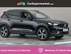 Black Used 2021 Volvo XC40 R-Design SUV | £19,097 (Fair price)