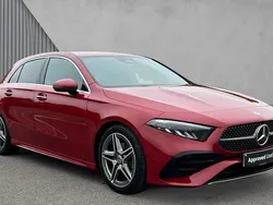 Designo patagonia red Used 2024 Mercedes A180 Executive Hatchback | £24,250 (A bit pricey)