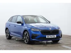 Race blue metallic Used 2024 Skoda Scala Monte Carlo Hatchback | £21,927 (A bit pricey)