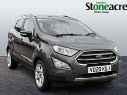 Used 2020 Ford Ecosport Titanium SUV | £10,990 (Fair price)