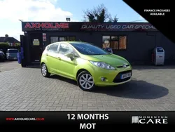 Green Used 2010 Ford Fiesta Zetec Hatchback | £2,795 (Fair price)