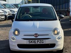 White Used 2016 Fiat 500 Pop Hatchback | £4,295 (Good price)