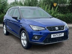 Blue Used 2021 Seat Arona FR SUV | £14,299 (Fair price)