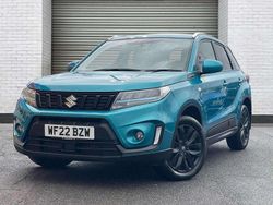 Atlantis turquoise pearl Used 2022 Suzuki Vitara SZ-T SUV | £13,499 (Fair price)