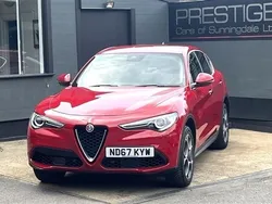 Alfa red with black leather Used 2018 Alfa Romeo Stelvio Edizione Speciale SUV | £18,950 (Good price)