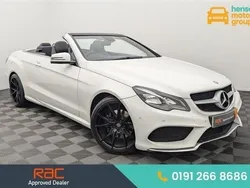 White Used 2013 Mercedes E250 AMG Cabriolet | £7,555 (Expensive)