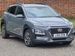 Grey Used 2021 Hyundai Kona Premium SUV | £15,999 (Fair price)