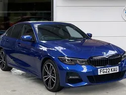Blue Used 2022 BMW 330e M Sport | £25,900 (Fair price)