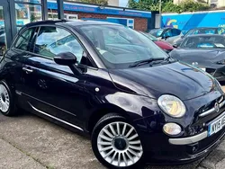 Mauve/purple Used 2015 Fiat 500 Lounge Hatchback | £4,980 (Good price)