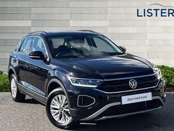 Black Used 2024 VW T-Roc Life SUV | £22,461 (Fair price)