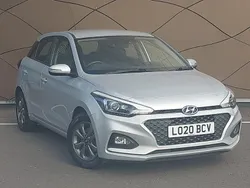 Silver Used 2020 Hyundai i20 SE Hatchback | £9,498 (Fair price)