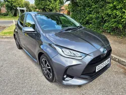 Grey Used 2023 Toyota Yaris Hybrid Design Hatchback | £17,950 (Fair price)