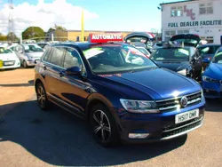 Blue Used 2017 VW Tiguan SE SUV | £12,995 (Fair price)