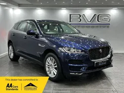 Blue Used 2017 Jaguar F-Pace Portfolio SUV | £12,994 (Good price)
