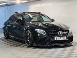 Black Used 2017 Mercedes E63 AMG Premium Sedan | £44,989 (Fair price)