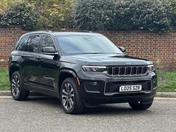 Black Used 2025 Jeep Grand Cherokee Overland SUV | £58,999 (Good price)