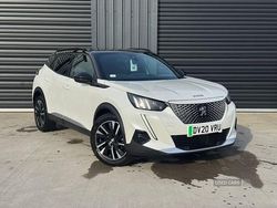 White Used 2020 Peugeot e-2008 GT-line SUV | £11,495 (A bit pricey)