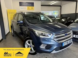 Blue Used 2018 Ford Kuga Titanium X SUV | £9,495 (Fair price)