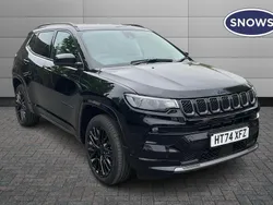 Black New 2025 Jeep Compass SUV | £27,120 (A bit pricey)