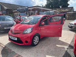 Red Used 2014 Toyota Aygo Hatchback | £3,999 (Fair price)