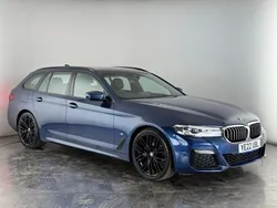 Blue Used 2022 BMW 520 M Sport Estate | £26,950 (Good price)