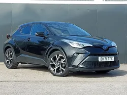 Black Used 2021 Toyota C-HR Design SUV | £19,998 (Fair price)