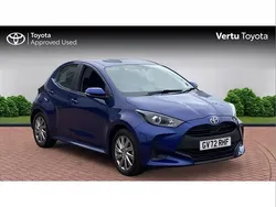 Blue Used 2023 Toyota Yaris Hybrid Hatchback | £16,162 (Good price)